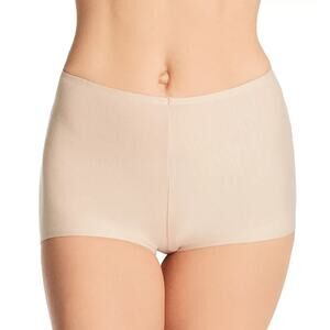 TC Fine Intimates Cotton Modal Boyshort Panty Beige Size L 0337